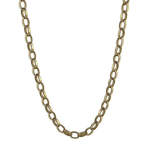 9ct Gold 19" Belcher Chain