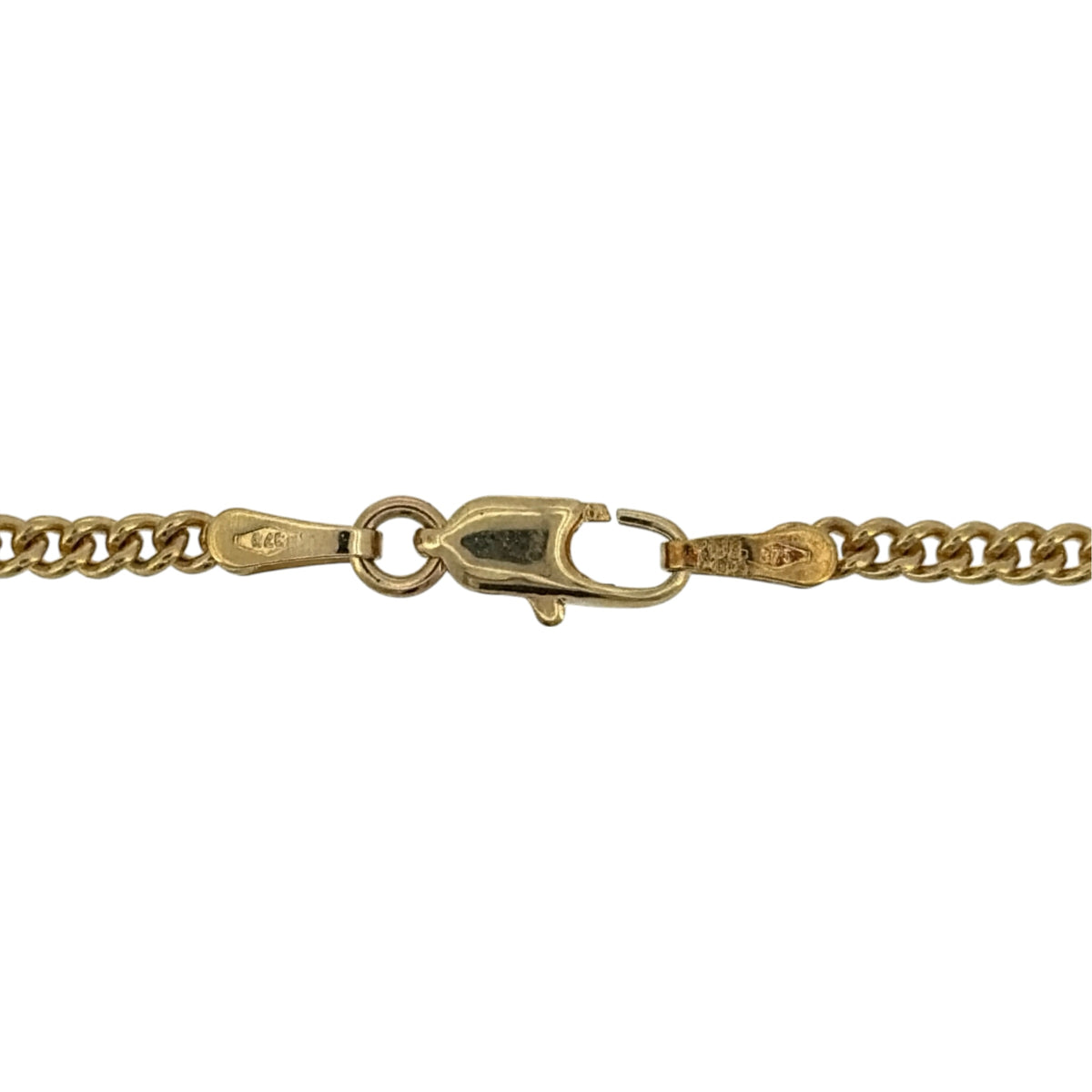 9ct Gold & Diamond Three Feathers 18" Necklace
