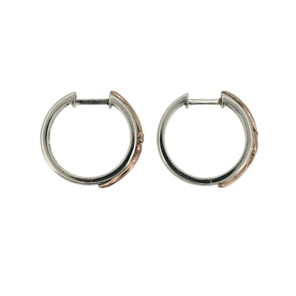 925 Silver Clogau Tree of Life Hoop Earrings