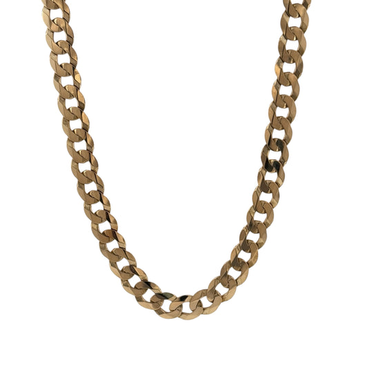 9ct Gold 18" Curb Chain