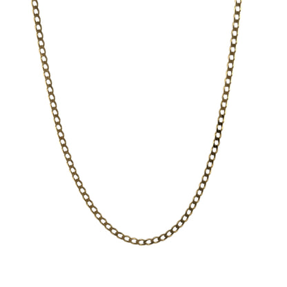 9ct Gold 24" Curb Chain