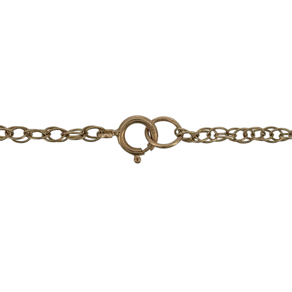 9ct Gold Three Feathers 20" Necklace