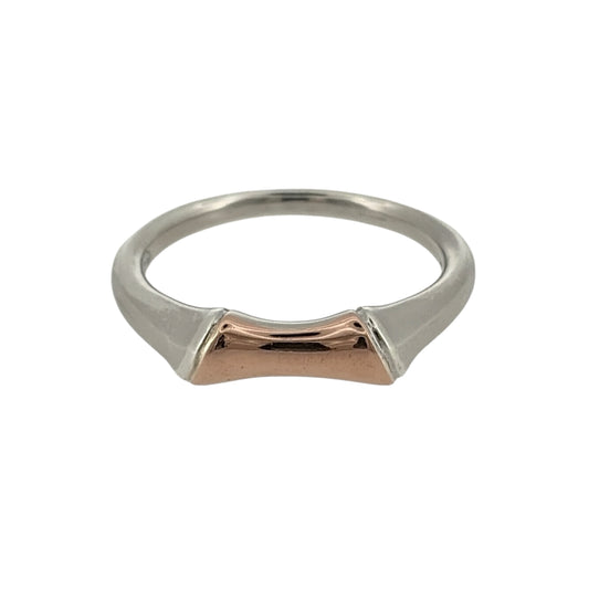 925 Silver Clogau Bamboo Style Band Ring
