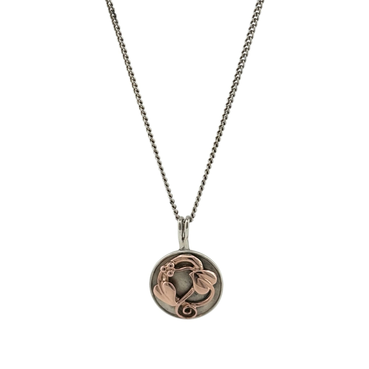 925 Silver Clogau Tree of Life Round 18" Necklace