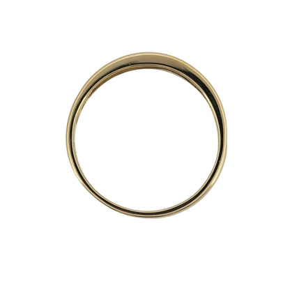9ct Gold & Diamond Open Celtic Patterned Band Ring