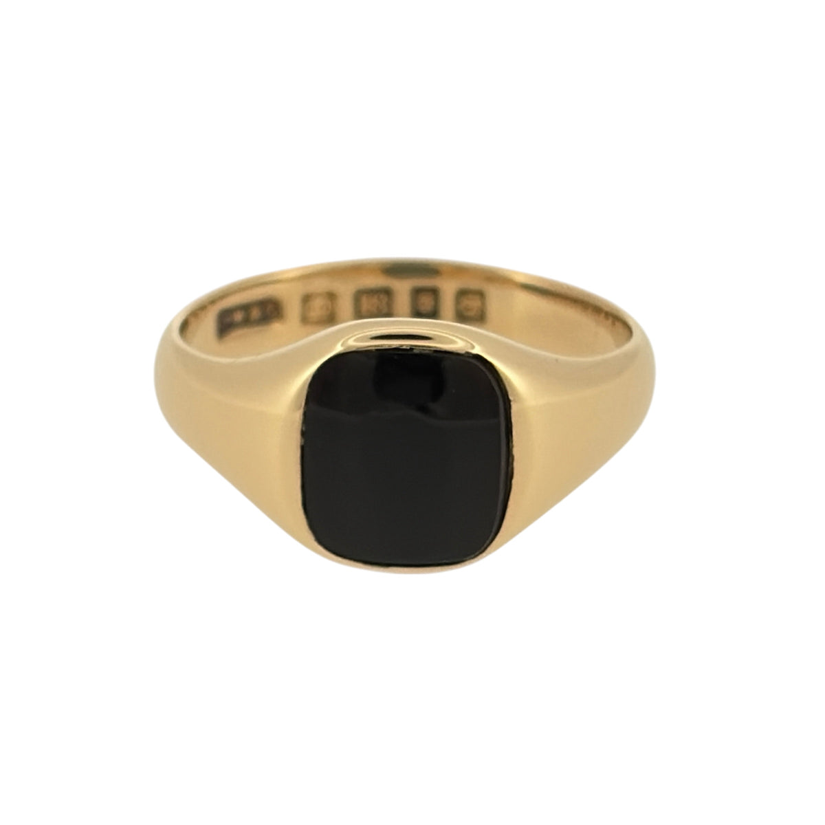 18ct Gold & Onyx Signet Ring