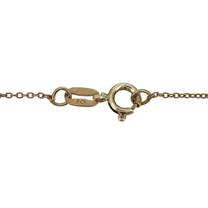 9ct Gold Pearl & Sapphire 18" Necklace