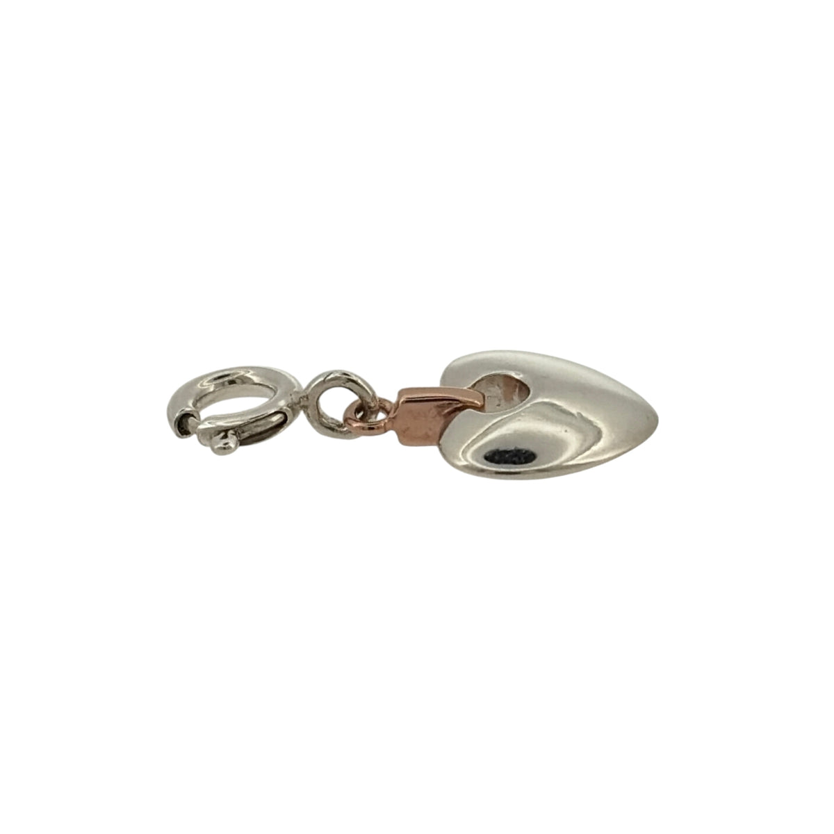 925 Silver Clogau Heart Clip on Charm