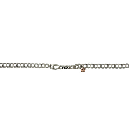 925 Silver Clogau 7.5" Cariad T Bar Bracelet