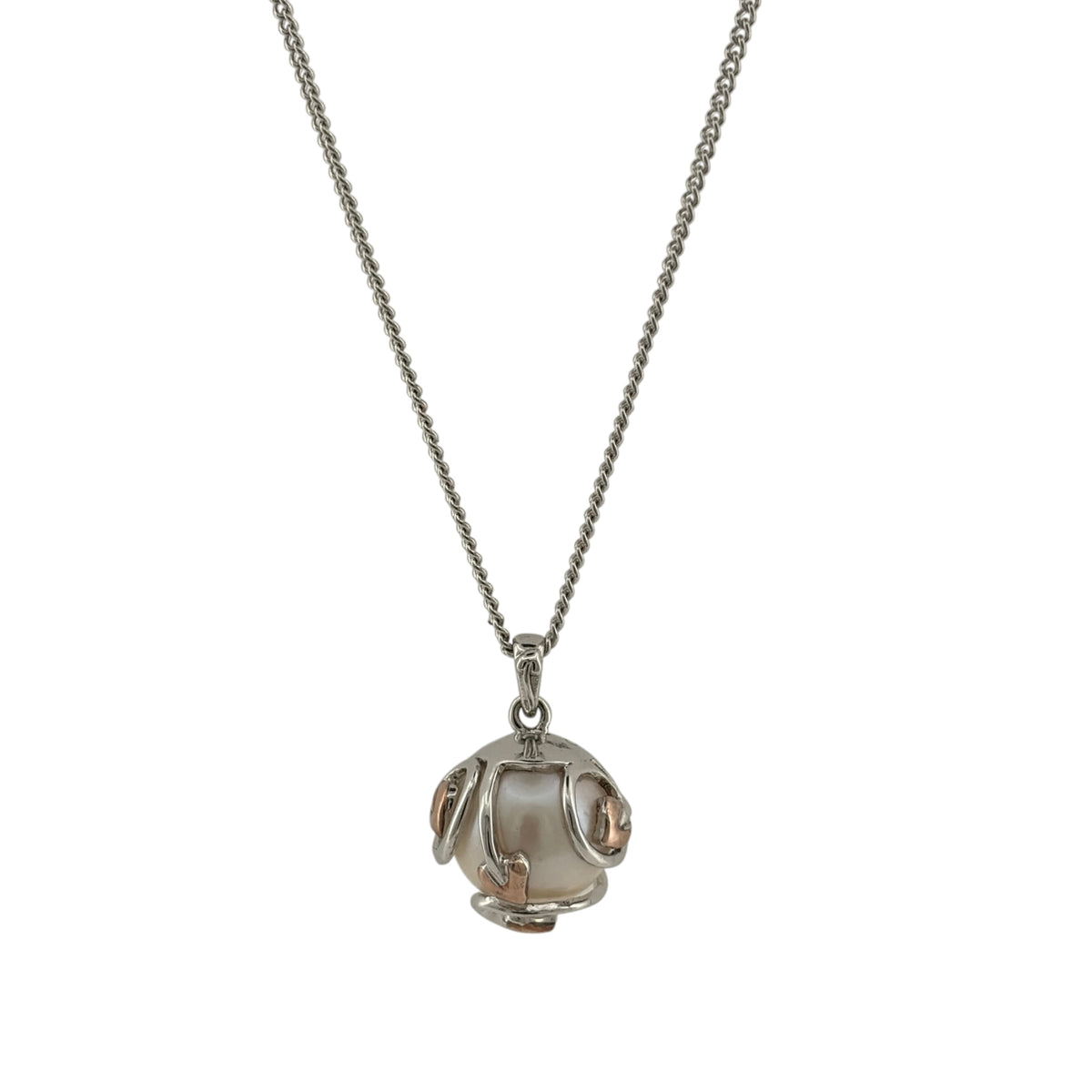 925 Silver & Pearl Clogau Tree of Life 18" - 22" Necklace