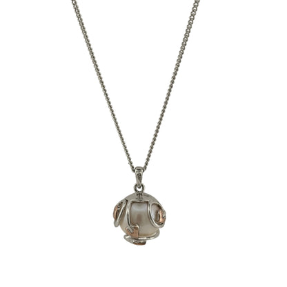 925 Silver & Pearl Clogau Tree of Life 18" - 22" Necklace