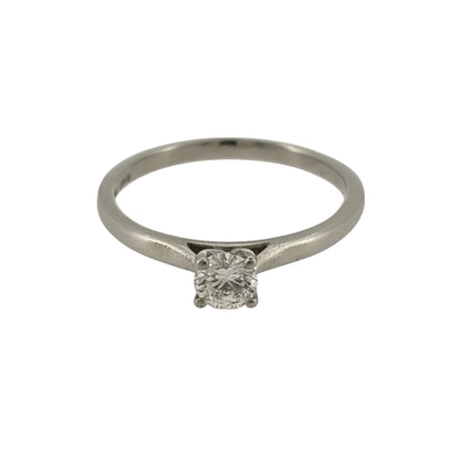 Platinum & Diamond Solitaire Ring