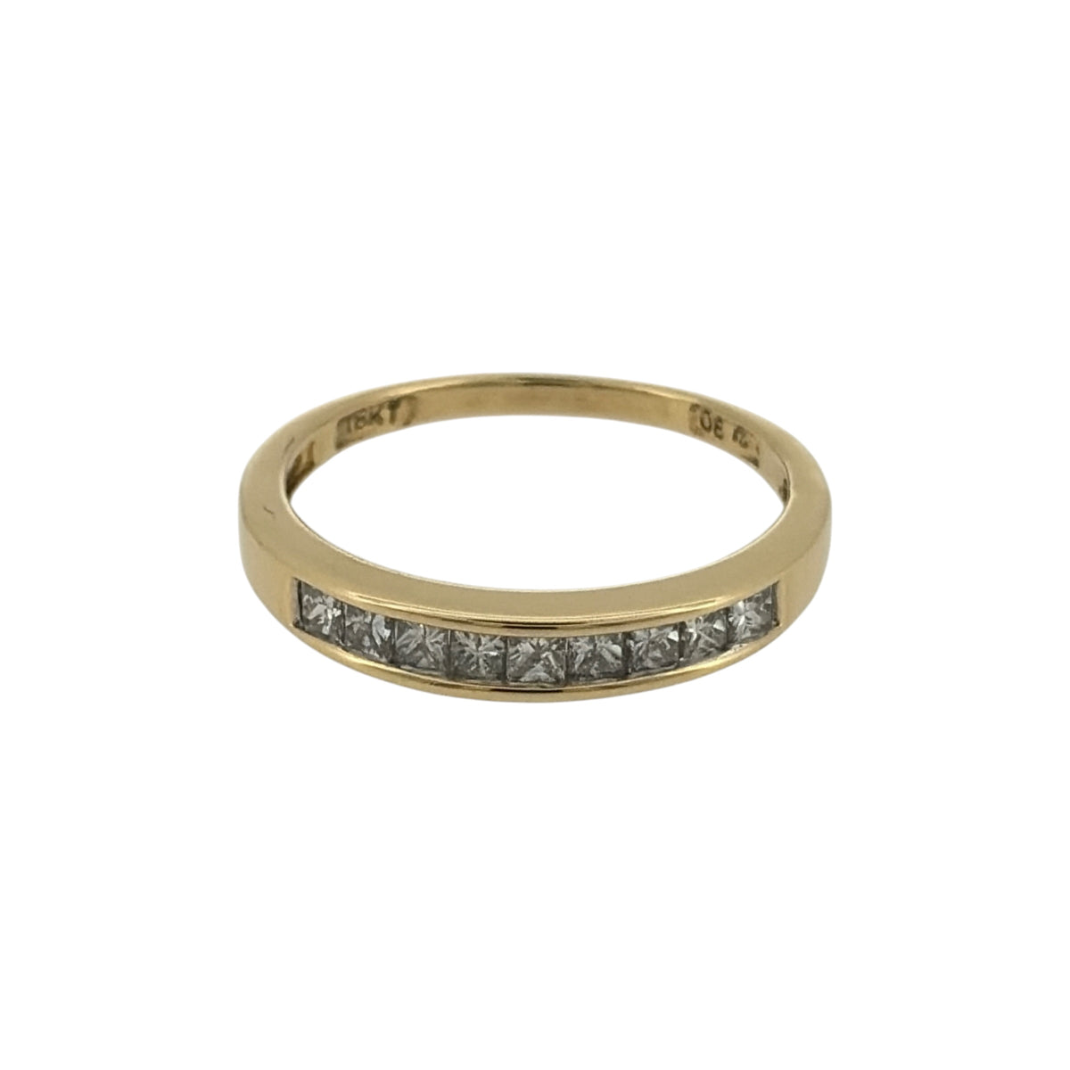 18ct Gold & Diamond Band Ring
