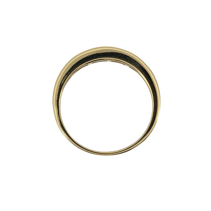 18ct Gold & Diamond Band Ring