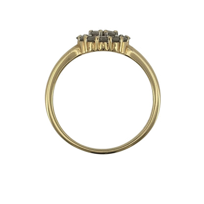 9ct Gold & Diamond Cluster Ring