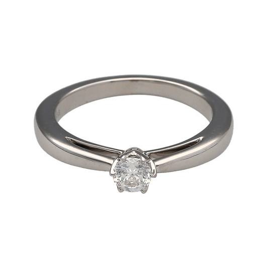 Platinum & Diamond Solitaire Ring