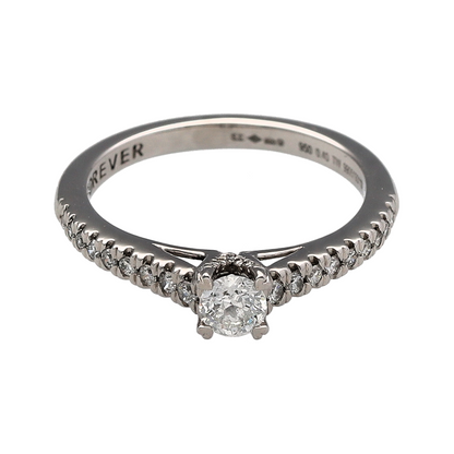 Platinum & Diamond Solitaire Ring