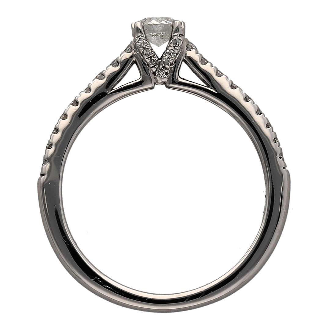 Platinum & Diamond Solitaire Ring