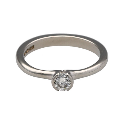 Platinum & Diamond Solitaire Ring