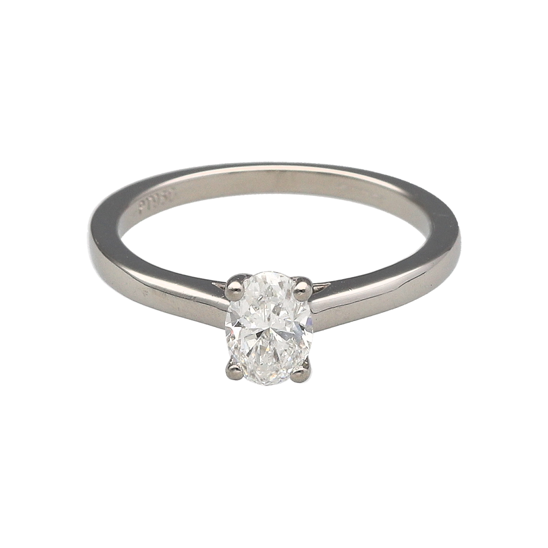 Platinum & Diamond Solitaire Ring