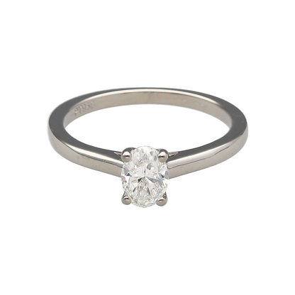 Platinum & Diamond Solitaire Ring