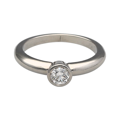 Platinum & Diamond Solitaire Ring
