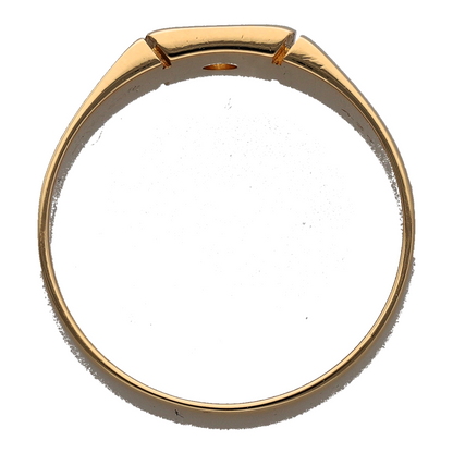 18ct Gold & Diamond Signet Ring