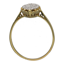 Load image into Gallery viewer, 18ct Gold &amp; Diamond Set Marquise Style Pave Set Cluster Ring
