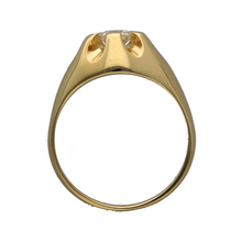 Load image into Gallery viewer, 18ct Gold &amp; Diamond Set Vintage Signet Ring
