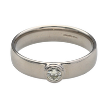Load image into Gallery viewer, Platinum &amp; Diamond Set Band Ring
