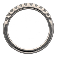 Load image into Gallery viewer, 18ct White Gold &amp; Diamond Set Band Ring
