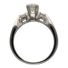 Load image into Gallery viewer, Platinum &amp; Diamond Set Trilogy Ring
