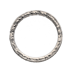 18ct White Gold & Diamond Set Eternity Band Ring