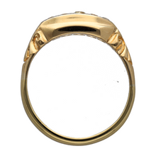 Load image into Gallery viewer, 18ct Gold &amp; Diamond Set Vintage Boat Ring
