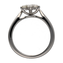 Load image into Gallery viewer, 18ct White Gold &amp; DIamond Set Flower Cluster Ring
