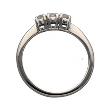 Load image into Gallery viewer, 18ct White Gold &amp; Diamond Set Trilogy Ring
