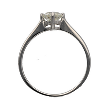 Load image into Gallery viewer, 18ct White Gold &amp; Diamond Set Solitaire Ring
