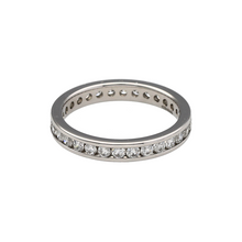 Load image into Gallery viewer, Platinum &amp; Diamond Set Full Eternity Band Ring
