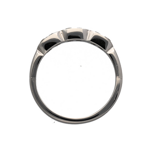 Platinum & Diamond Set Band Ring