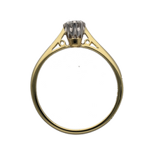 Load image into Gallery viewer, 18ct Gold &amp; Diamond Set Solitaire Ring
