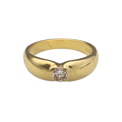 18ct Gold & Diamond Set Band Ring