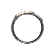 Load image into Gallery viewer, Platinum &amp; Diamond Set Bubble Band Ring
