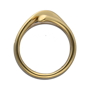 18ct Gold & Diamond Set Three Band Wrap Around Ring