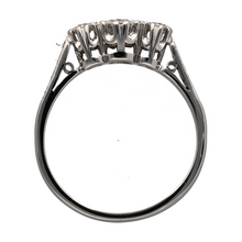 Load image into Gallery viewer, Platinum &amp; Diamond Set Trilogy Ring
