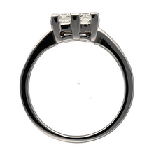 Load image into Gallery viewer, Platinum &amp; Diamond Illusion Set Solitaire Ring

