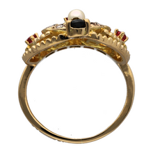 Load image into Gallery viewer, 18ct Gold &amp; Diamond Set Crown Ring
