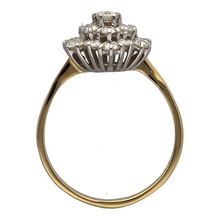Load image into Gallery viewer, 18ct Gold &amp; Diamond Set Cluster Ring
