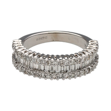 Load image into Gallery viewer, 18ct White Gold &amp; Diamond Set Band Ring
