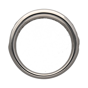 18ct White Gold & Diamond Set Band Ring