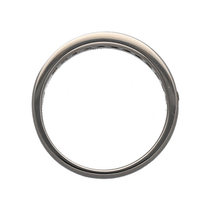 18ct White Gold & Diamond Set Band Ring